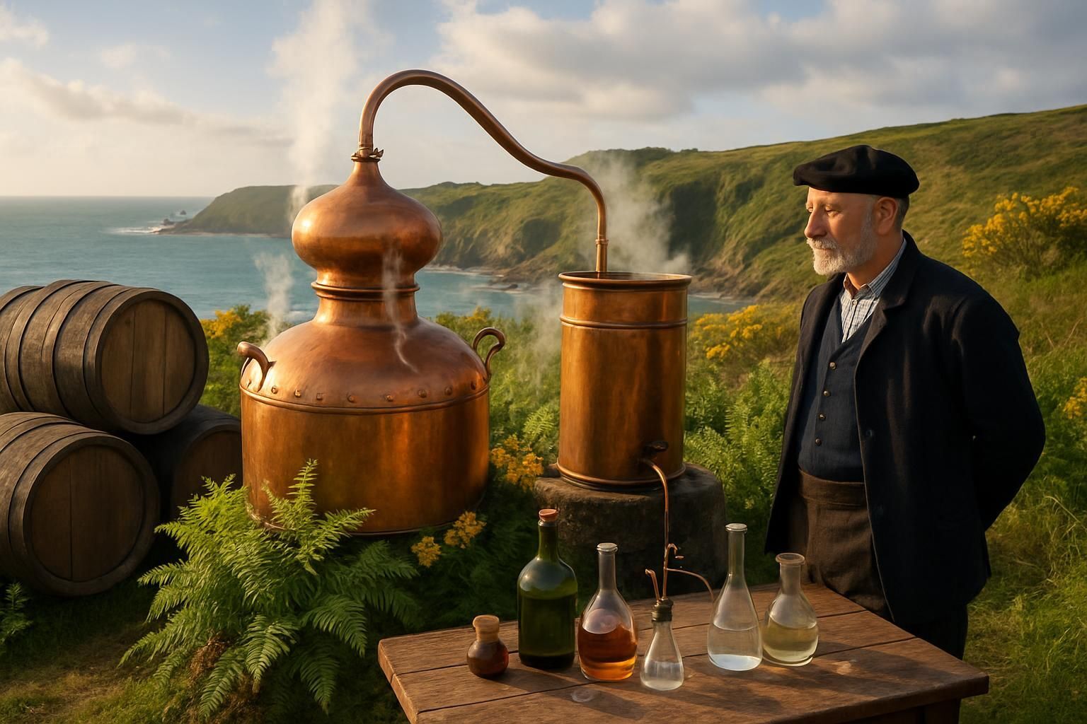 Découvrez la Distillerie Breizh'Cool en Bretagne, où l'art de la distillation traditionnelle rencontre l'innovation pour créer des spiritueux authentiques et raffinés.
