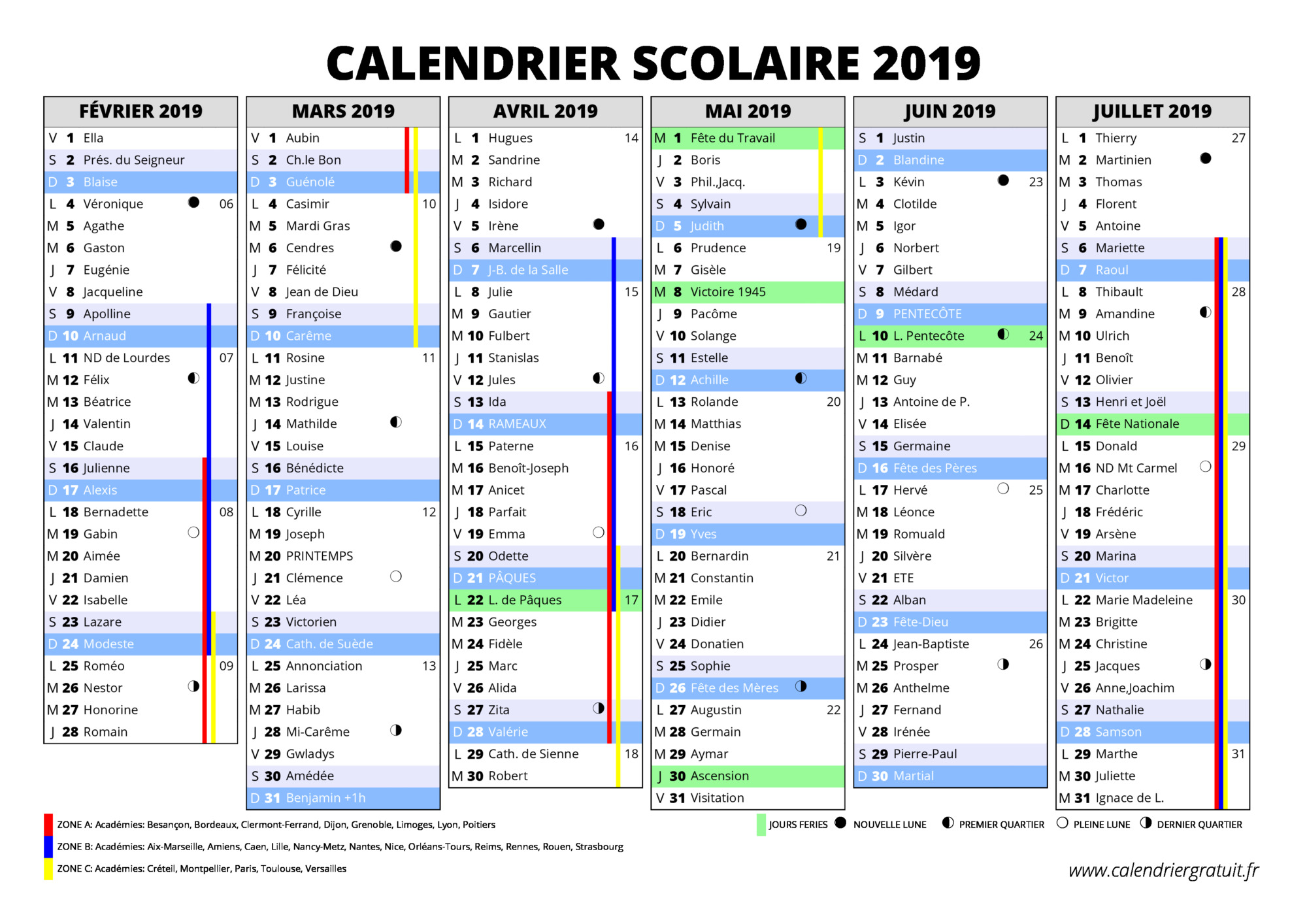 découvrez les jours fériés en france en 2019 et leur impact sur le calendrier scolaire pour mieux organiser l'année éducative.