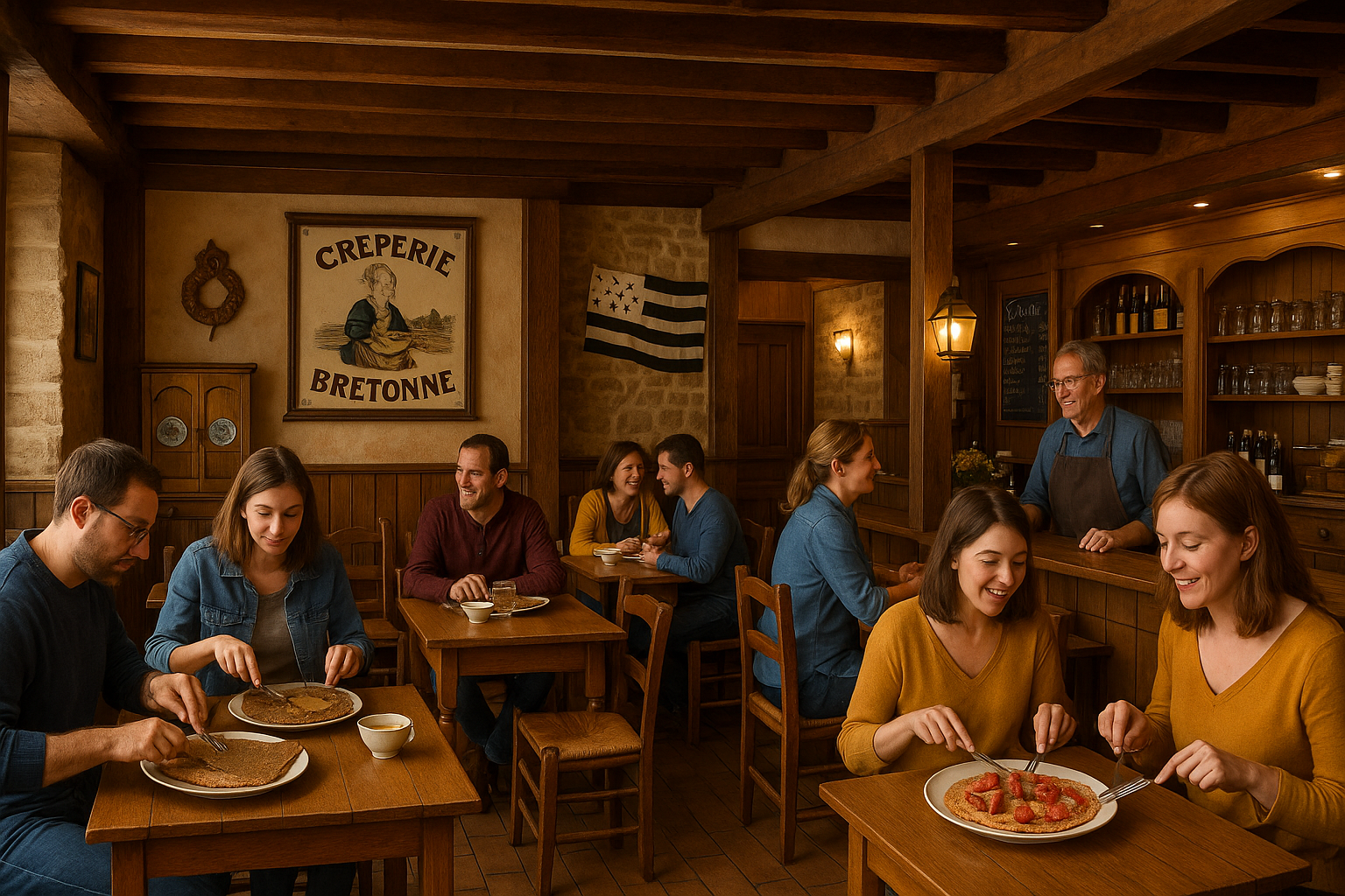 découvrez notre sélection de crêperies authentiques à rennes, testées et approuvées, loin des pièges à touristes pour savourer de véritables galettes bretonnes.