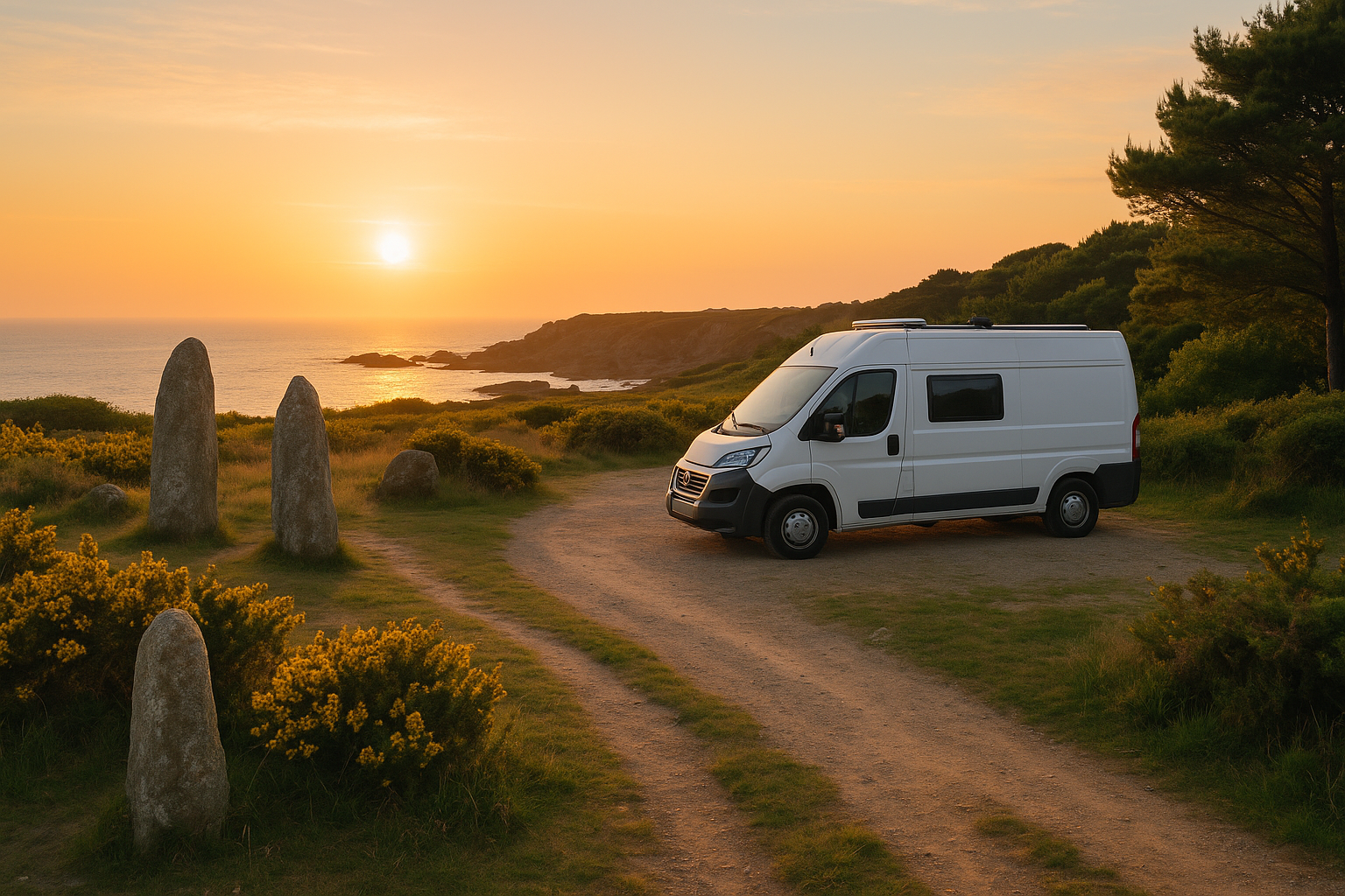 découvrez les meilleurs spots gratuits et tolérés pour stationner votre van ou fourgon aménagé en bretagne, alliant liberté et découverte au cœur de paysages magnifiques.
