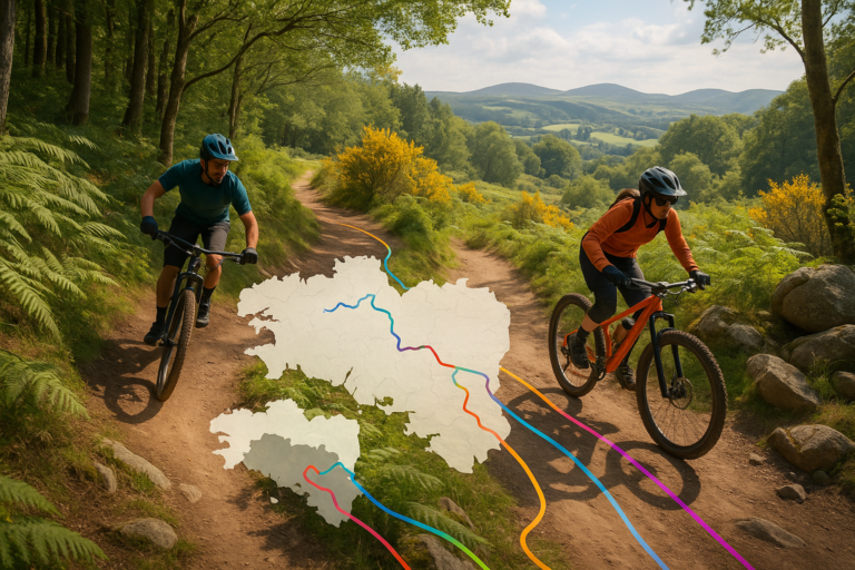 découvrez les meilleurs spots vtt en bretagne pour niveau intermédiaire avec cartes détaillées et traces gpx pour des aventures inoubliables.