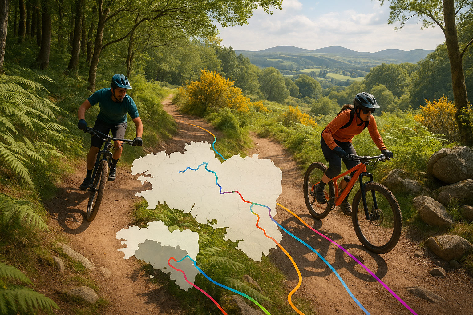 découvrez les meilleurs spots vtt en bretagne pour niveau intermédiaire avec cartes détaillées et traces gpx pour des aventures inoubliables.